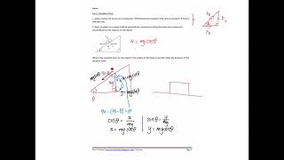 9709 Mathematics: Chapter 4.1 Forces and Equilibrium (Part 1)