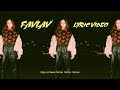 FAVLAV - Песок (Lyric Video)