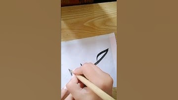 How to write the alternative connection of (طس) in stylish  #arabiccalligrapher #art #caligrapghy