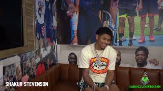 Shakur Stevenson - on the start to his Career in Boxing - Protecting his brothers, Fights in school