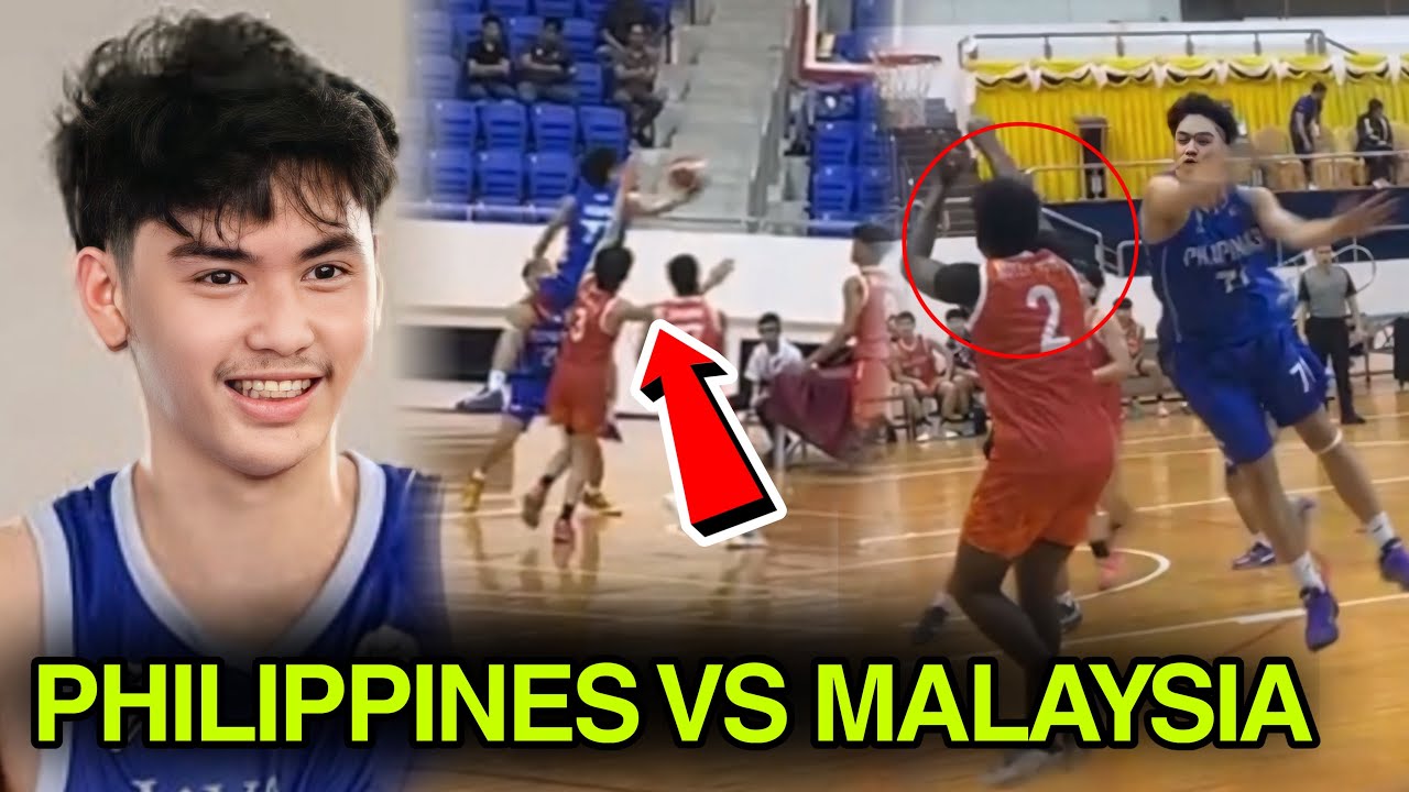 PHILIPPINES vs MALAYSIA | 14th Asean School Games! Game Highlights