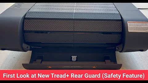 New Peloton Tread+ Rear Guard Safety Feature (First Look)