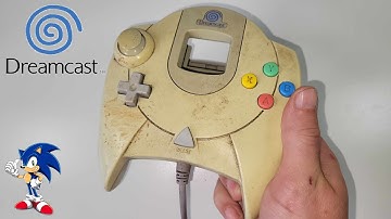 Restored Sega Dreamcast Controller - Retro Restoration
