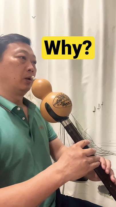 For Hulusi Beginner:Why sound not change while fingering change?#hulusi #diziflute