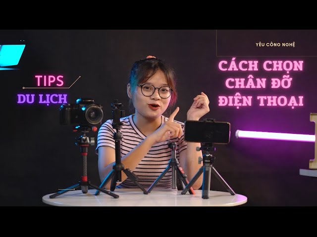 So sánh các loại chân máy tripod nhỏ gọn mang theo du lịch