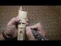 Wizard spirit wood carving Foredom and Dremel