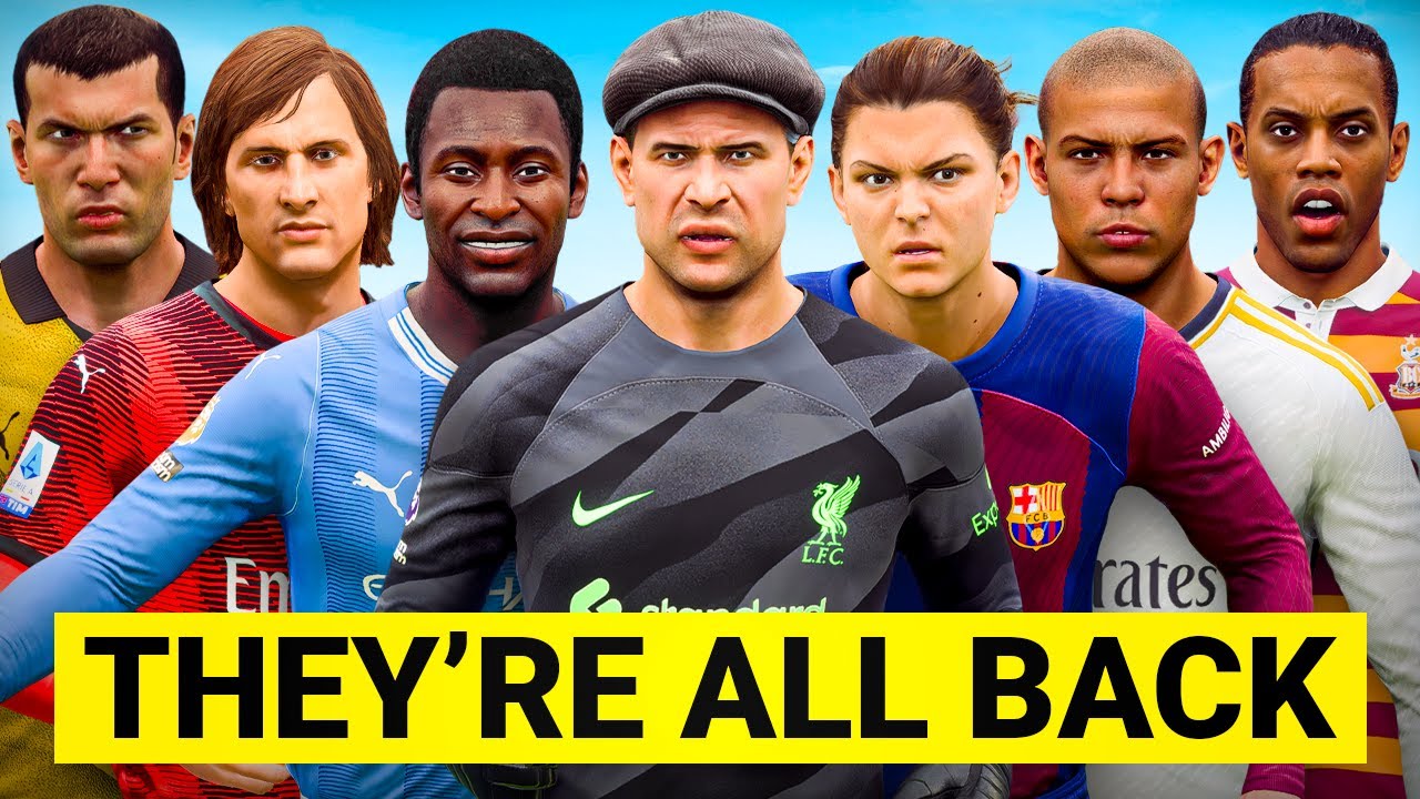 I Put Icons BACK Into World Football YouTube