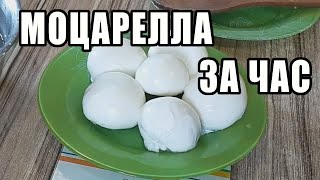 Нежнейшая моцарелла за час! Справится даже новичок