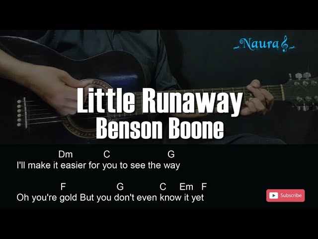 Benson Boone - Little Runaway Guitar Chords Lyrics
