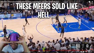 Reacting to Minnesota Timberwolves vs Dallas Mavericks Game 2 Full Highlights | 2024 WCF!