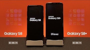 Galaxy S8 vs S8+: Automatic Mobile Performance Speed Test (First Look)