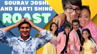 SOURAV JOSHI AND BHARTI SINGH 🤣 ROAST | video | I AM ZEESHHU