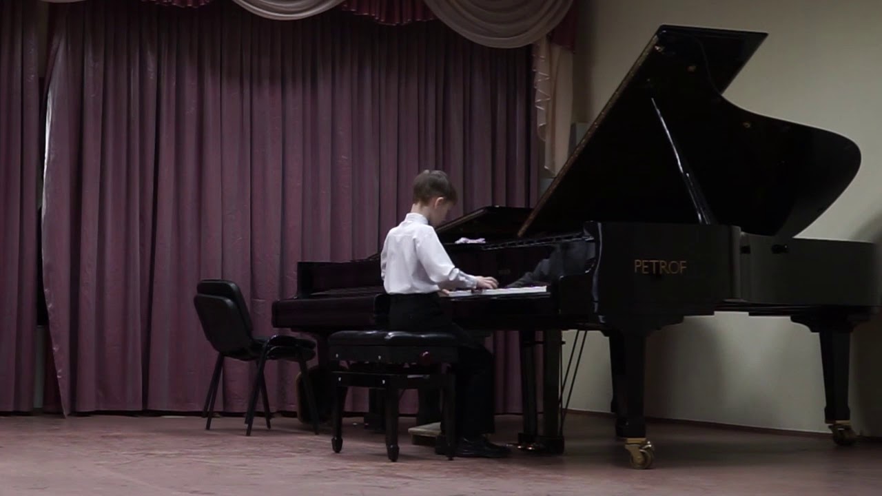 И.С. Бах Двухголосная инвенция до мажор, П.И.Чайковский "Песня ...