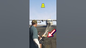als je in elke GTA-game een vliegtuig met een machinegeweer beschiet? #gta #gtaonline#gta5