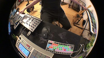 Tape Loop Synth Jam #1 (MPC Live 2 Retro + JU-06A + Matriarch + Tascam Porta02 tape loop)