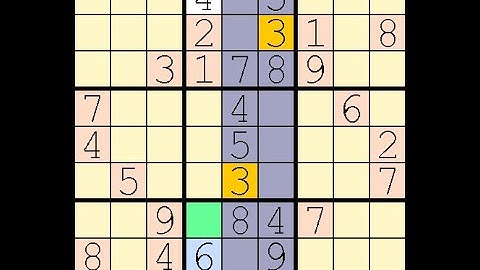 How to Solve Globe and Mail Sudoku  Five Star?  23 June, 2024