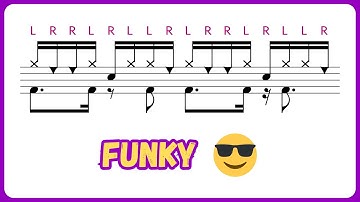 8 Funky Paradiddle Drum Grooves To Learn 🥁