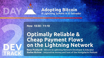 Optimally Reliable & Cheap Payment Flows on the Lightning Network - Richter - Day 2 DEV Track - AB21