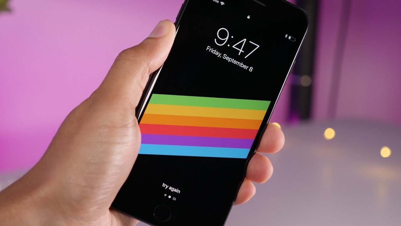 New IOS 11 GM Wallpapers Including New RETRO Wallpapers YouTube