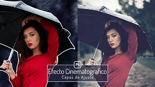 #Tutorial #Photoshop - Efecto Cinematografico - Capas de Ajuste - Obsequio Pack de Fondos y Texturas