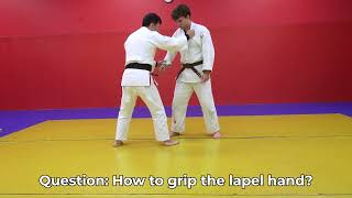 How to Grip The Lapel Hand Effectively