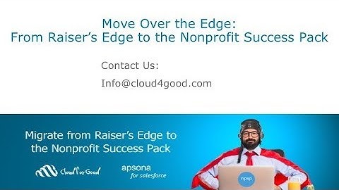 Over the Edge: Move from Blackbaud