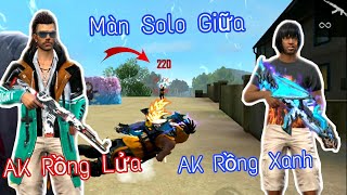 [FREE FIRE] - Màn Solo Triệu Đô - ANH FORD Cầm AK Rồng Xanh Mạnh Nhất Vs Rồng Lửa