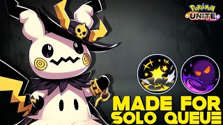 MIMIKYU IS ONE OF BEST POKEMON FOR SOLO QUEUE 😉 | POKEMON UNITE