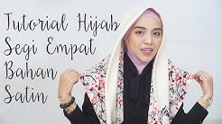 #3 Tutorial Hijab Segi Empat Jilbab Bahan Satin Terbaru - Durasi: 6.20. 