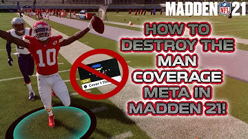 DESTROY MAN COVERAGE META! Madden 21 Tips and Tricks