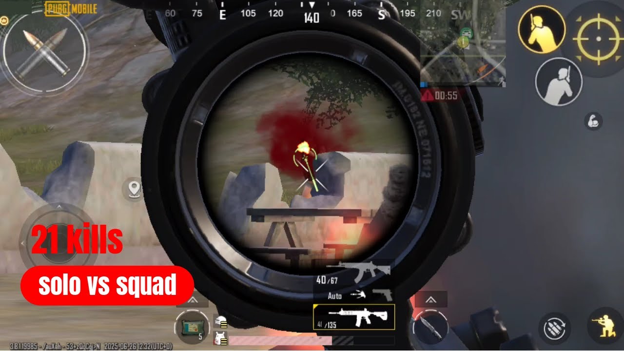 21 kills | Solo vs Squad | PUBG Mobile - YouTube
