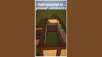 Bakery | Minecraft Timelapse Tutorial #shorts #minecraft