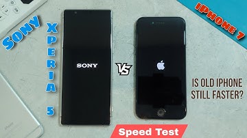 Sony Xperia 5 vs iPhone 7 Speed Test - Snapdragon 855 vs A10 Fusion - iPhone vs Android Speed Test