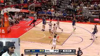 FlightReacts To WARRIORS vs MAVERICKS | LAS VEGAS SUMMER LEAGUE | FULL HIGHLIGHTS | July 9, 2026!