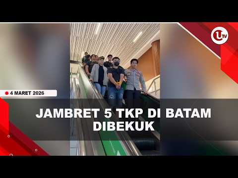 JAMBRET "LICIN" 5 TKP DIBEKUK USAI KABUR KE PALEMBANG | U-NEWS