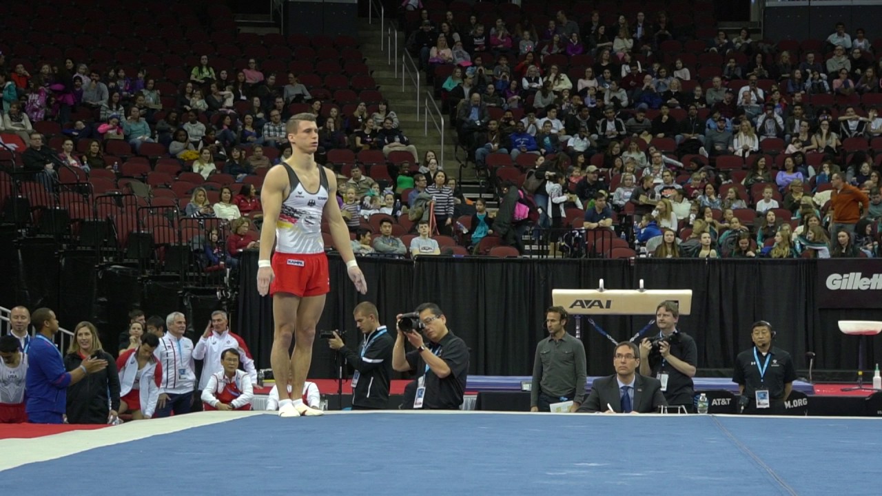 Lukas Dauser (GER) - Floor Exercise - 2017 AT&T American Cup
