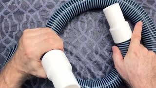 Durable 1 5 Pool Filter Hose with Kink-Free Swivel Cuff Easy Installation Leak-Free Design