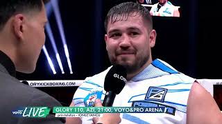 Ionut Iancu vs Nabil Khachab | GLORY 110, AZI, 21:00 VOYO ȘI PRO ARENA