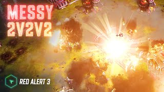 Fun 2v2v2 on Carville - Red Alert 3