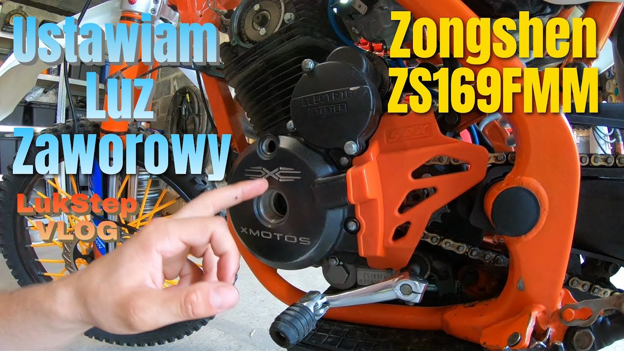 Ustawiam zawory Xmotos XB88 ASIX 👌 Ustaw na odpowiednim suwie 😁 Jaki luz zaworowy? Zongshen ZS169FMM