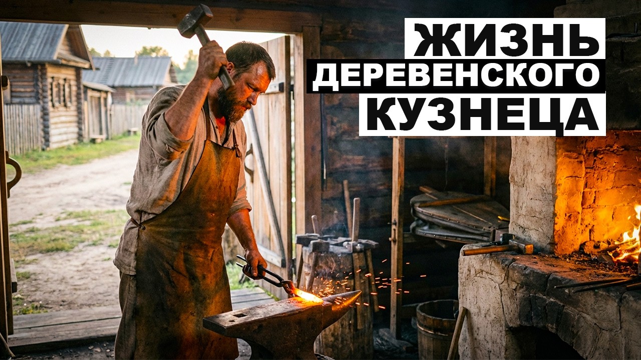 Один день деревенского кузнеца в России XVIII века — как проходила его жизнь