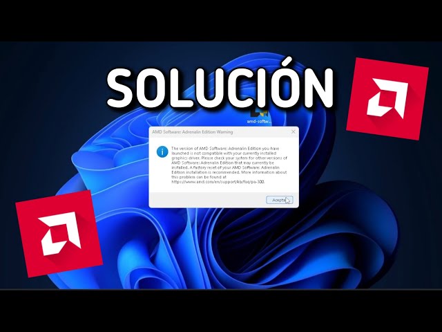 AMD Radeon Software Error | SOLUCIÓN DEFINITIVA class=