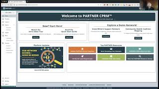 Network Scores and Charts & Tables Video Tutorial: PARTNER CPRM™ by Visible Network Labs