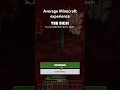Average Minecraft experience #minecraft #letsplay #gaming