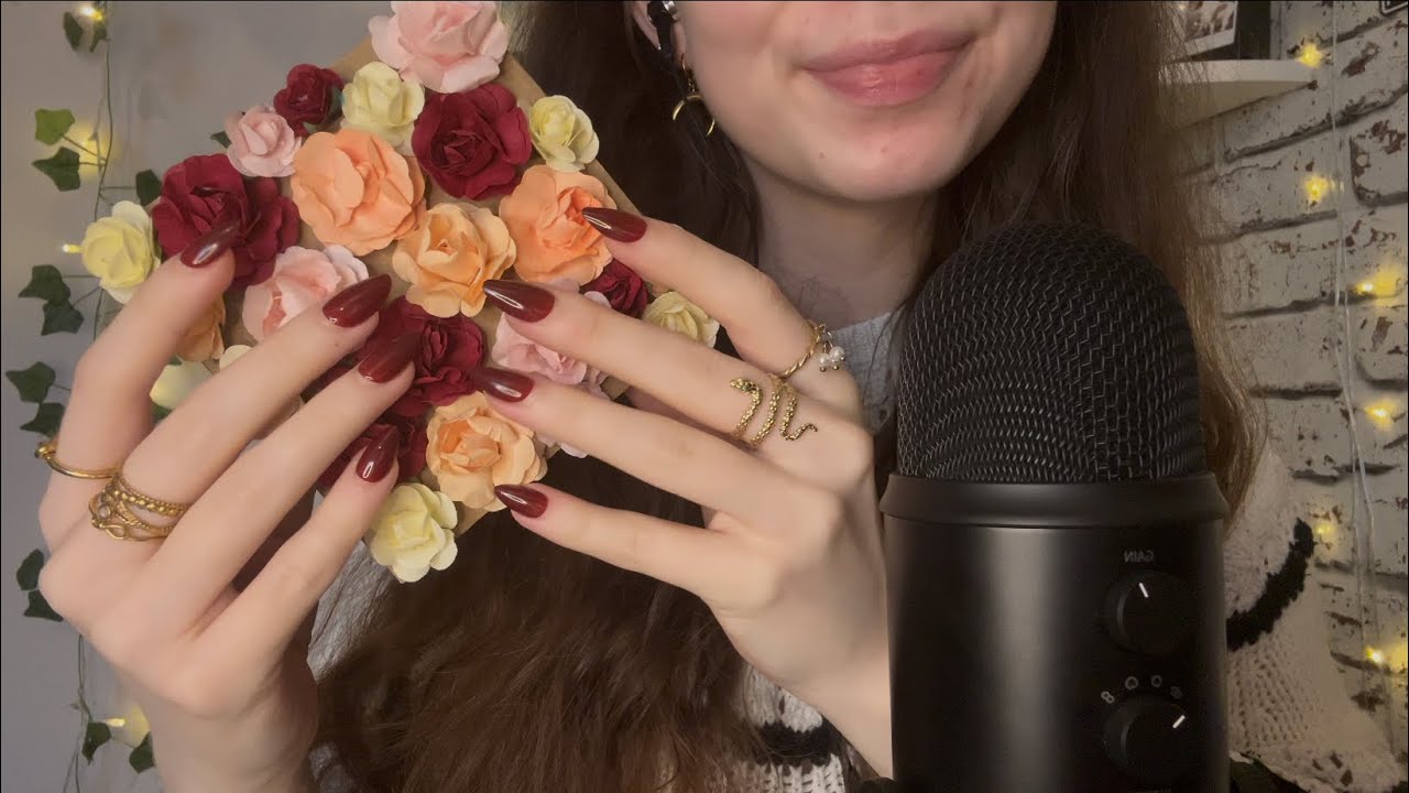 ASMR | щелкающий шепот и случайные триггеры 🐚