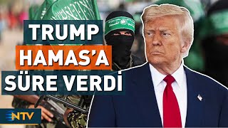 Son Dakika: Trump, Hamas&#39;a Gazze Planına Yanıt İçin  Süre Verdi | NTV