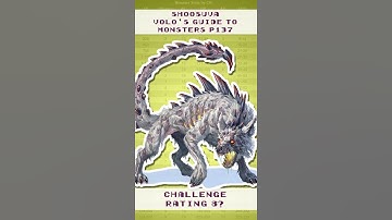 Exposed D&D 5e Shoosuva Challenge Rating #Shorts