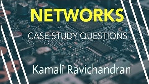 Networks | Case study | CBSE | Class 12 | Computer science |Case based questions | in English