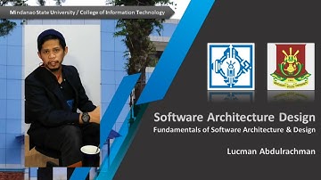 Fundamentals of Software Architecture and Design