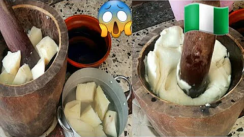 How to prepare pounded yam